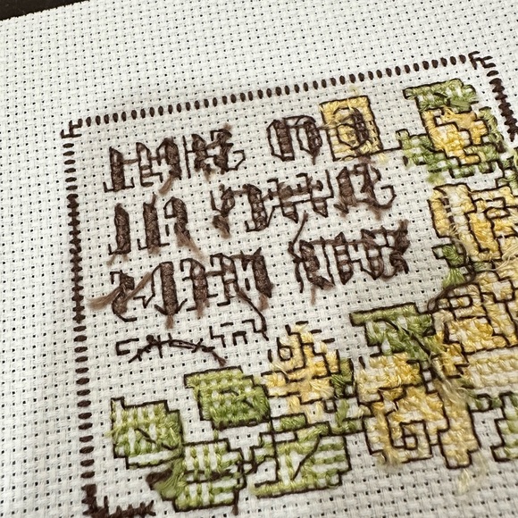Cross Stitch - God Shall Supply - Picture 4 of 4